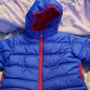 Infant boy puffy coat